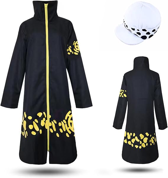 Step into the Anime Universe: The Ultimate Cosplay Cloak, Hat, and Surgeon Uniform for Men