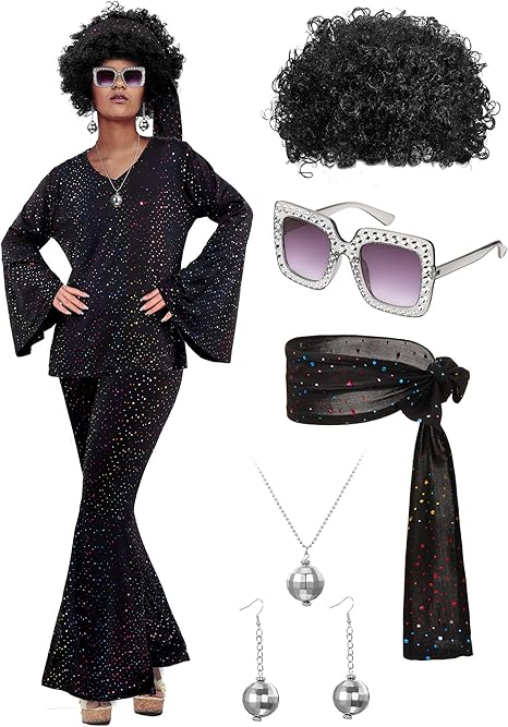 Light Up the Night: Why the Jexine 70s Disco Outfit is Your Ticket to the Ultimate Groovy Party